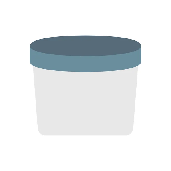 Ice Cream Box Vector Illustration Transparent Background Premium Quality Symbols — 스톡 벡터