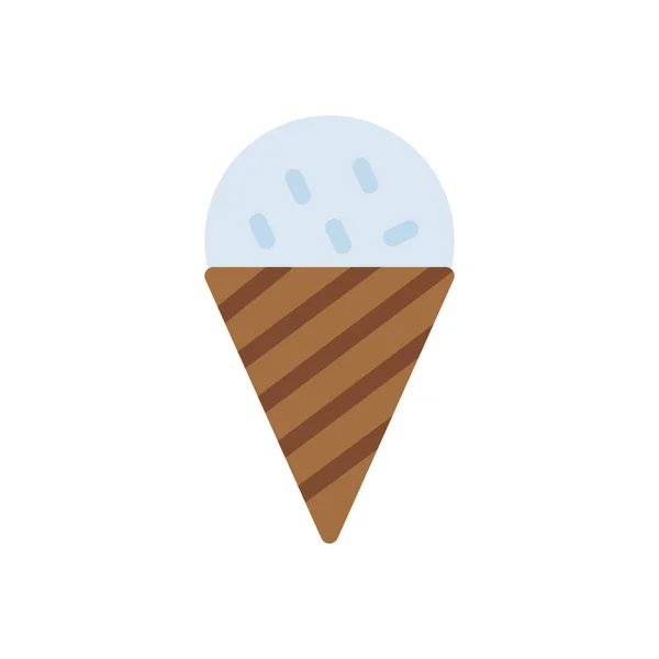 Ice Cream Cone Vector Illustration Transparent Background Premium Quality Symbols — Image vectorielle