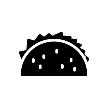 shawarma vector illustration on a transparent background.Premium quality symbols.Glyphs icon for concept and graphic design.