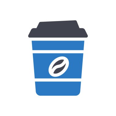 Şeffaf bir arkaplan üzerinde kahve fincanı vektör çizimi. Konsept ve grafik tasarım simgeleri için kaliteli semboller..