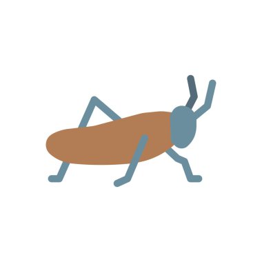 Şeffaf bir arkaplan üzerinde hamamböceği vektör çizimi. Konsept ve grafik tasarımı için birinci sınıf kalite simgeler..