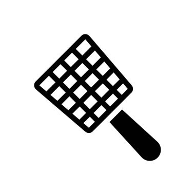 insect flapper vector illustration on a transparent background.Premium quality symbols.Glyphs icon for concept and graphic design.