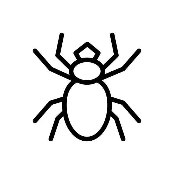 Ant Vector Illustration Transparent Background Premium Quality Symbols Thin Line — Stock vektor
