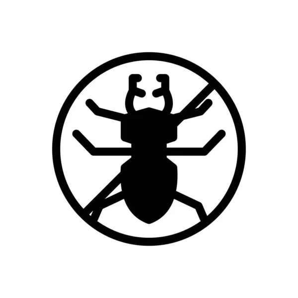 Termite Ban Διανυσματική Απεικόνιση Διαφανές Φόντο Premium Σύμβολα Ποιότητας Glyphs — Διανυσματικό Αρχείο