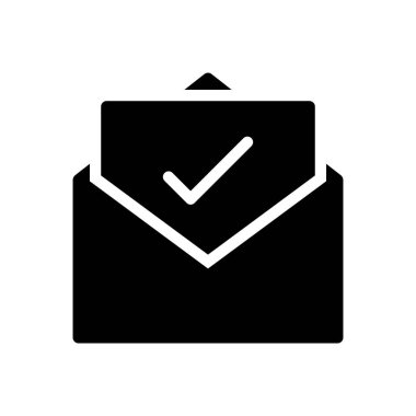 letter approve vector illustration on a transparent background.Premium quality symbols.Glyphs icon for concept and graphic design.