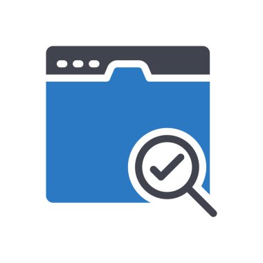 Şeffaf bir arkaplan üzerinde web sayfası vektör illüstrasyonu. Konsept ve grafik tasarımı için kaliteli semboller..