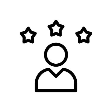 Şeffaf bir arkaplanda vektör çizimi derecelendirmesi.Premium kalite sembolleri. Konsept ve grafik tasarım için ince çizgi simgesi.