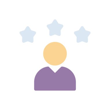 Şeffaf bir arkaplan üzerindeki derecelendirme vektör illüstrasyonu. Konsept ve grafik tasarım için premium kalite simgeleri.. 