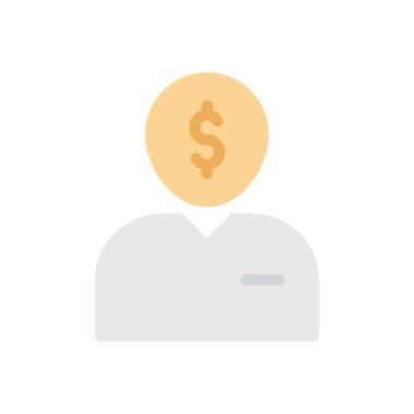 Saydam bir arkaplan üzerinde dolar vektör illüstrasyonu. Konsept ve grafik tasarımı için birinci sınıf kalite simgeler..