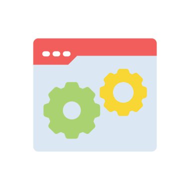 Saydam bir arkaplan üzerinde web sayfası vektör illüstrasyonu. Konsept ve grafik tasarım için premimium kalite simgeleri..