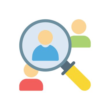 Şeffaf bir arkaplan üzerinde arama vektörü illüstrasyonu. Konsept ve grafik tasarımı için premium kalite simgeleri..