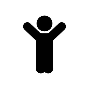 Saydam bir arkaplanda erkek vektör çizimi. Premium kalite semboller. Konsept ve grafik tasarım için simgeler.