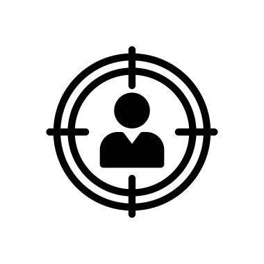 Şeffaf bir arkaplan üzerinde kullanıcı vektör illüstrasyonu. Konsept ve grafik tasarım için kaliteli semboller..