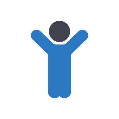 Saydam bir arkaplanda erkek vektör çizimi. Premium kalite semboller. Konsept ve grafik tasarım için simgeler.