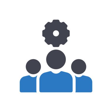 Şeffaf bir arkaplan üzerinde grup vektör illüstrasyonu. Konsept ve grafik tasarımı için kaliteli semboller..