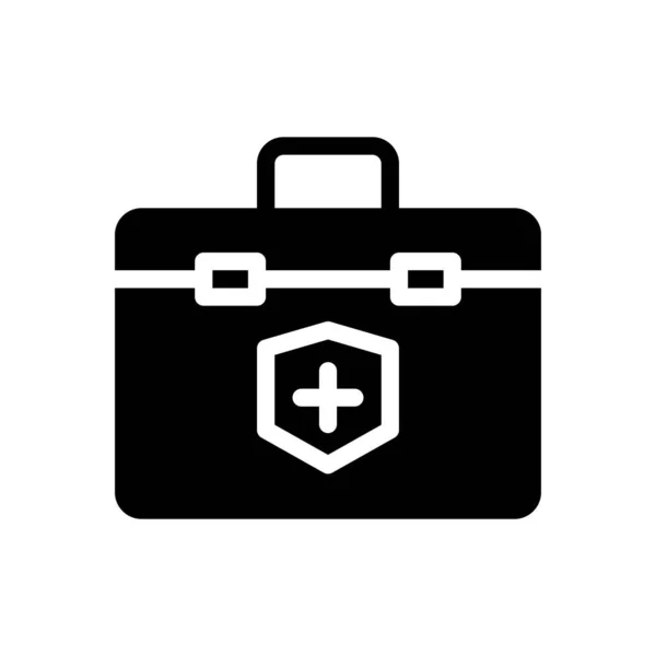 Medical Kit Vector Illustration Transparent Background Premium Quality Symbols Glyphs — Image vectorielle