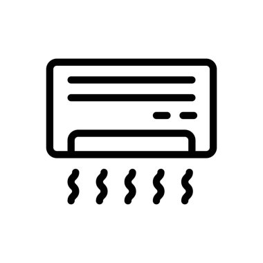 Saydam bir arkaplan üzerinde hava durumu vektör çizimi. Premium kalite sembolleri. Konsept ve grafik tasarım için ince çizgi simgesi.