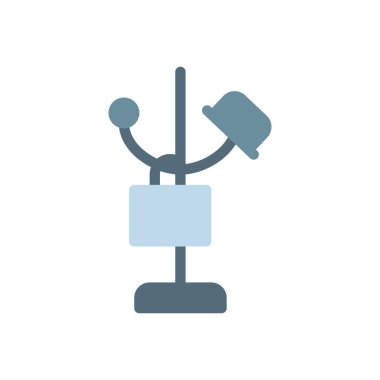 coat hang vector illustration on a transparent background.Premium quality symbols.Stroke icon for concept and graphic design.