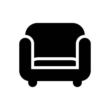 sofa vector illustration on a transparent background.Premium quality symbols.Glyphs icon for concept and graphic design. 