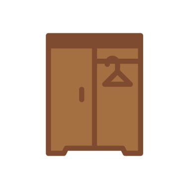 Saydam bir arkaplan üzerinde kostüm vektör çizimi. Konsept ve grafik tasarımı için premium kalite simgeleri.. 