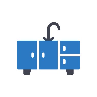 şeffaf bir arkaplan üzerinde lavabo vektör illüstrasyonu.Premium kalite sembolleri. Konsept ve grafik tasarım için simgeler.