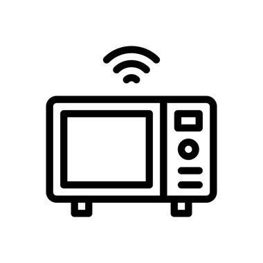 oven vector illustration on a transparent background.Premium quality symbols.Thin line icon for concept and graphic design. 