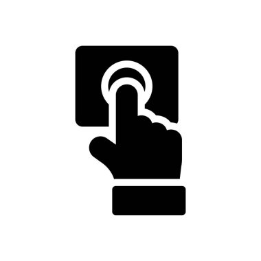 Şeffaf bir arkaplan üzerinde tap vektör çizimi. Konsept ve grafik tasarımı için mükemmel kalite sembolleri.. 