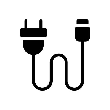 Saydam bir arkaplan üzerinde adaptör vektör illüstrasyonu. Konsept ve grafik tasarımı için mükemmel kalite sembolleri.. 