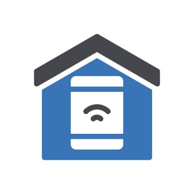 Şeffaf bir arkaplan üzerinde mobil vektör illüstrasyonu. Konsept ve grafik tasarımı için kaliteli semboller..