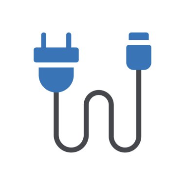 Saydam bir arkaplan üzerinde adaptör vektör illüstrasyonu. Konsept ve grafik tasarımı için mükemmel kalite sembolleri.. 