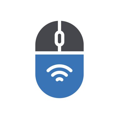 mouse vector illustration on a transparent background.Premium quality symbols.Glyphs icon for concept and graphic design. 