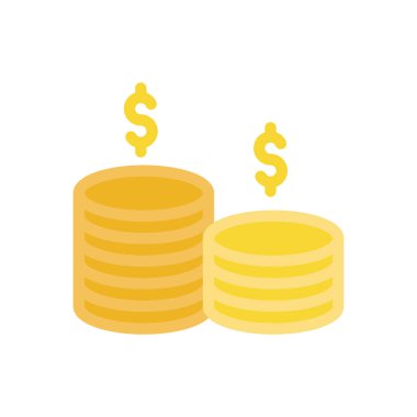 Saydam bir arkaplan üzerinde dolar vektör illüstrasyonu. Konsept ve grafik tasarımı için birinci sınıf kalite simgeler..