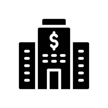 Saydam bir arkaplanda dolar vektör illüstrasyonu. Konsept ve grafik tasarım simgeleri için kaliteli semboller.. 