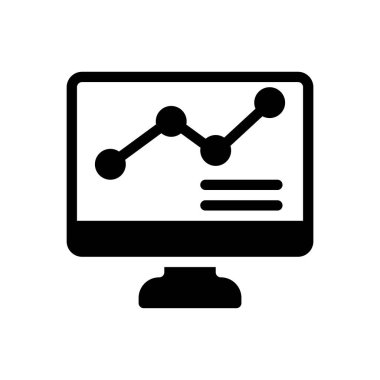 analytic vector illustration on a transparent background.Premium quality symbols.Glyphs icon for concept and graphic design. 