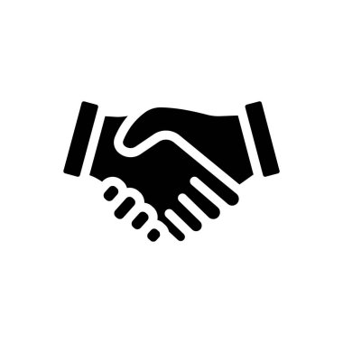 shakehands vector illustration on a transparent background.Premium quality symbols.Glyphs icon for concept and graphic design.
