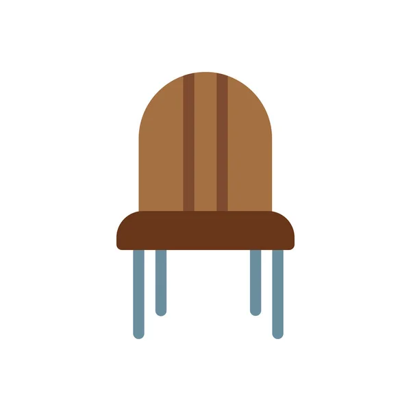 Chair Vector Illustration Transparent Background Premium Quality Symbols Stroke Icon — Stock Vector