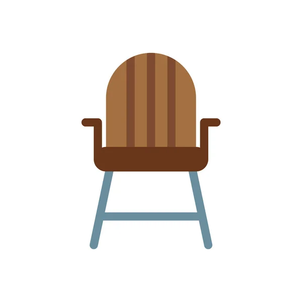 Illustration Vectorielle Chaise Sur Fond Transparent Symboles Qualité Premium Icône — Image vectorielle