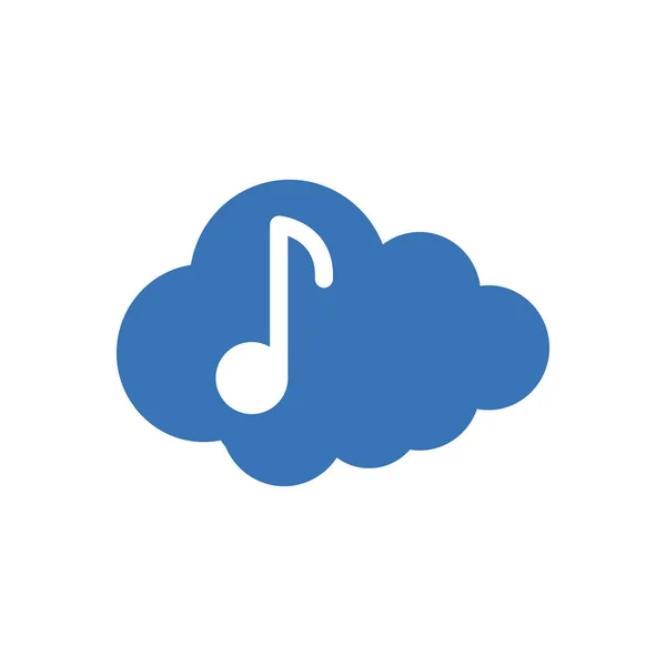 Cloud Vector Illustration Transparent Background Premium Quality Symbols Glyphs Icon — 스톡 벡터