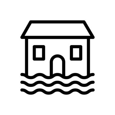 sea vector illustration on a transparent background.Premium quality symbols.Thin line icon for concept and graphic design.