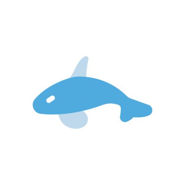 Şeffaf bir arkaplan üzerinde balık vektör çizimi. Konsept ve grafik tasarım için özel kalite simgeleri..