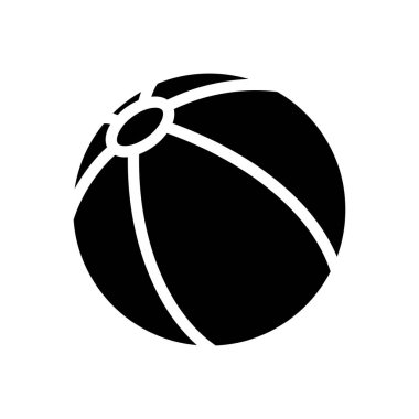 Saydam bir arkaplan üzerinde top vektör çizimi. Konsept ve grafik tasarım için mükemmel kalite semboller..