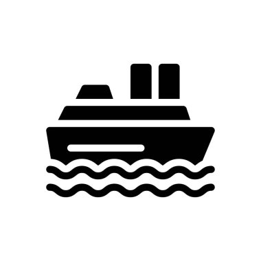 Şeffaf bir arkaplanda seyir vektörü çizimi. Konsept ve grafik tasarım simgeleri için kaliteli semboller.. 