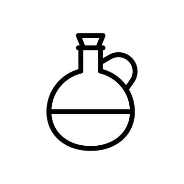 Şeffaf bir arkaplanda zeytin vektörü çizimi. Konsept ve grafik tasarım için ince çizgi simgesi..