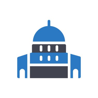 Jerusalem vector illustration on a transparent background.Premium quality symbols.Glyphs icon for concept and graphic design.