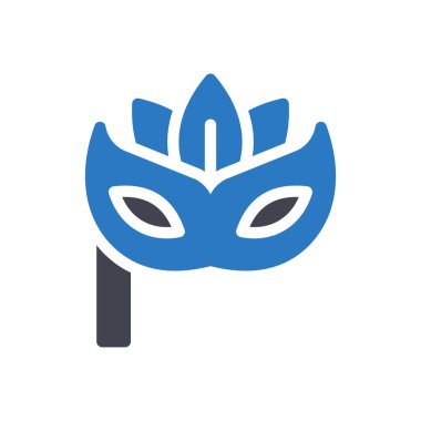 Şeffaf bir arkaplan üzerinde karnaval vektör illüstrasyonu. Konsept ve grafik tasarımı için mükemmel kalite sembolleri..