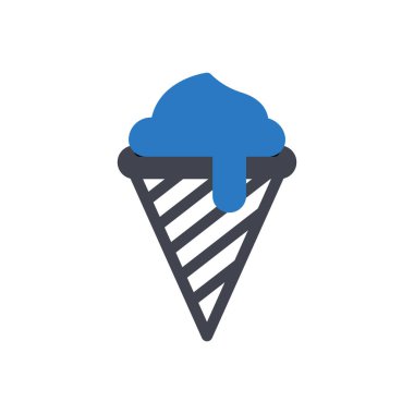 Şeffaf bir arkaplan üzerinde koni vektör illüstrasyonu. Konsept ve grafik tasarımı için mükemmel kalite sembolleri..