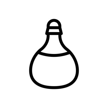 chianti vector illustration on a transparent background.Premium quality symbols.Thin line icon for concept and graphic design. 