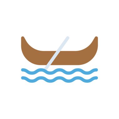 Gondola vector illustration on a transparent background.Premium quality symbols.Stroke icon for concept and graphic design. 