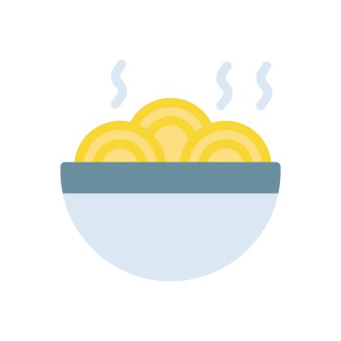 noodles vector illustration on a transparent background.Premium quality symbols.Stroke icon for concept and graphic design. 