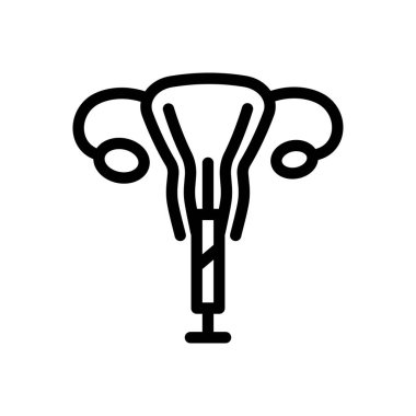vagina vector illustration on a transparent background.Premium quality symbols.Thin line icon for concept and graphic design.